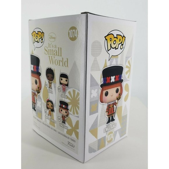 Funko 1074 ENGLAND Disney It's a Small World Pop NEW Unopened - Picture 5 of 10